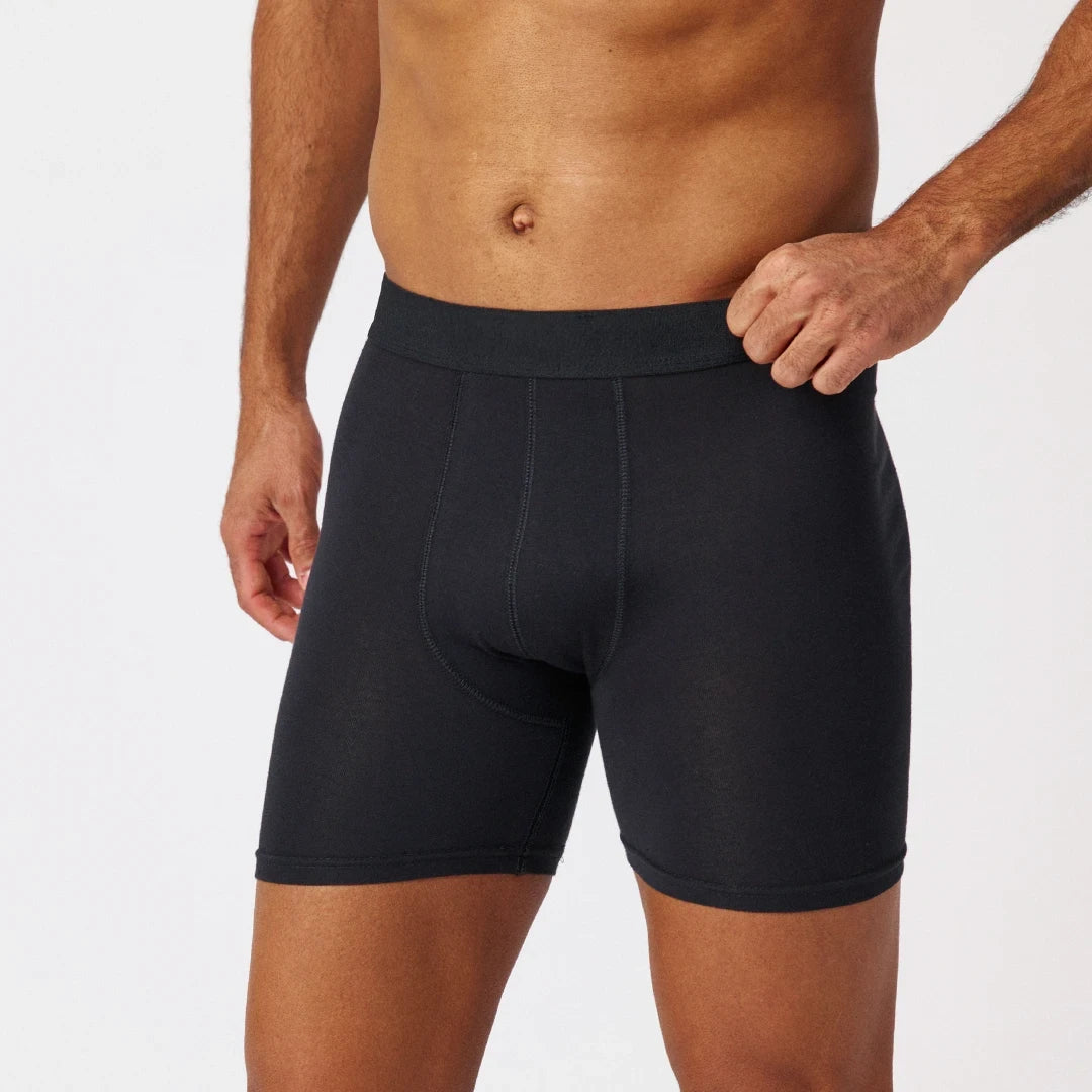 snocks-lange-boxershorts-ohne-logo-herren-schwarz image 3