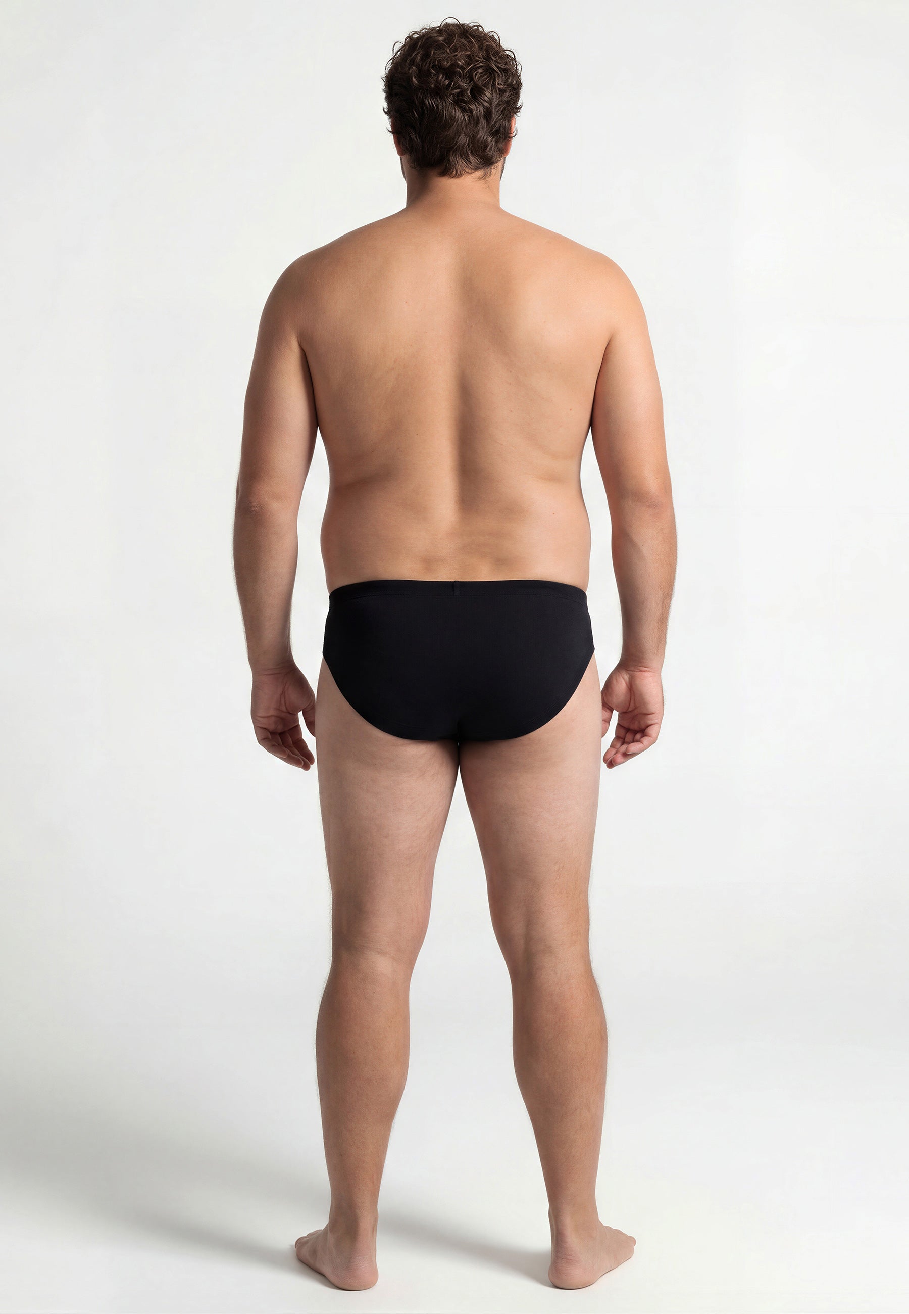 ceceba-herren-slip-schwarz-uni-3er-pack-konvex-serie image 3