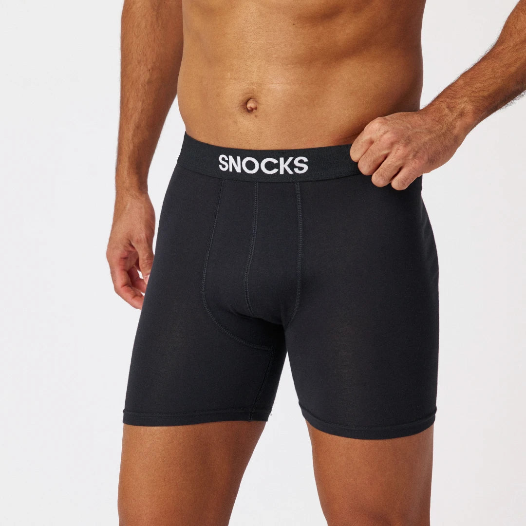 snocks-lange-boxershorts-dunkelblau-herren image 3