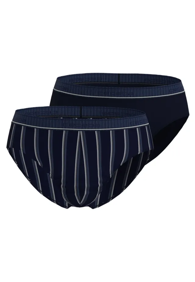 ceceba-herren-slip-blau-l-ngsgestreift-2er-pack-bambus image 1