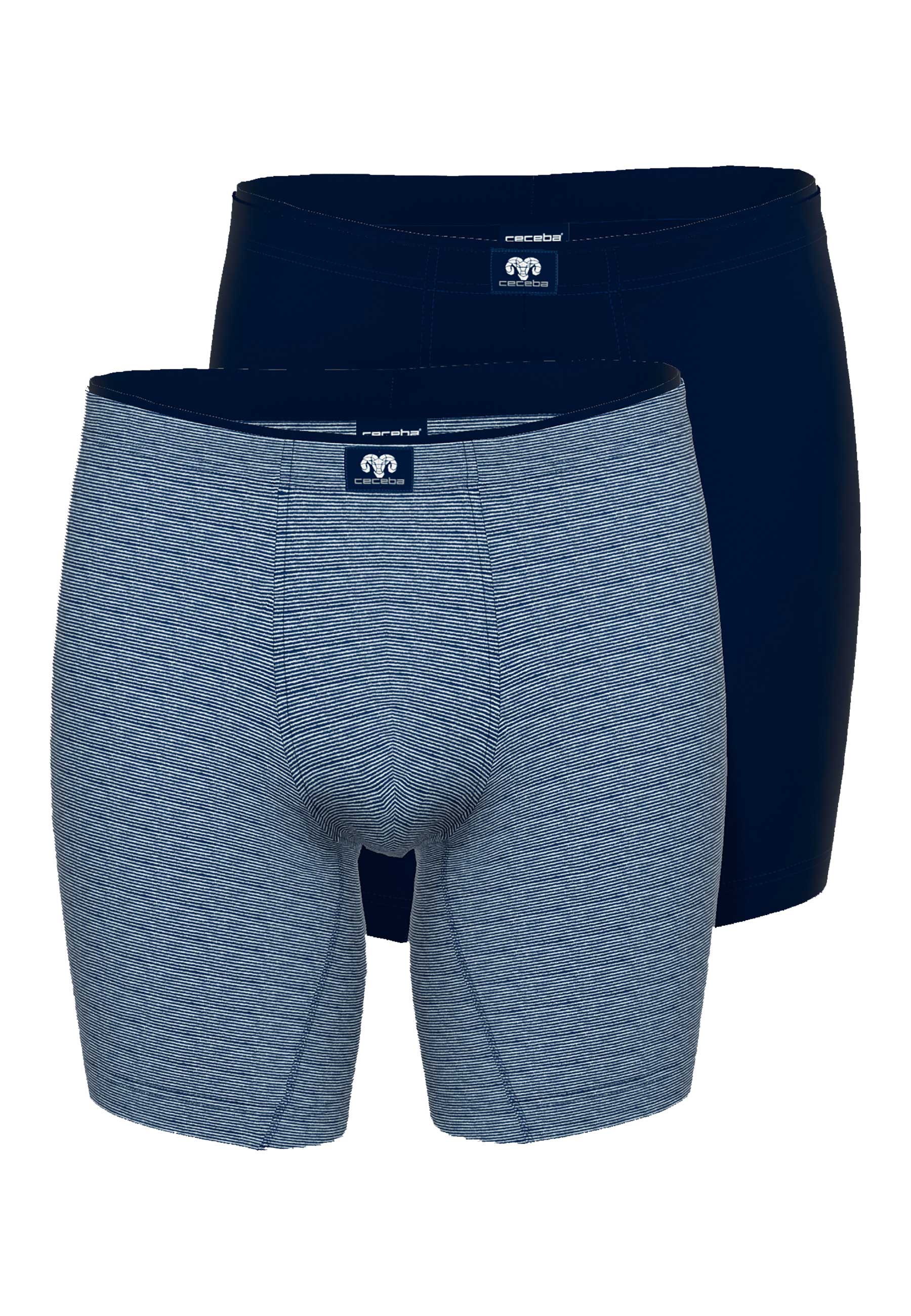 ceceba-herren-long-pants-blau-uni-2er-pack-cyclist image 1