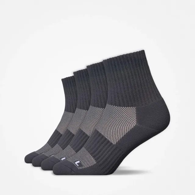 snocks-mittelhohe-laufsocken-grau-unisex image 1