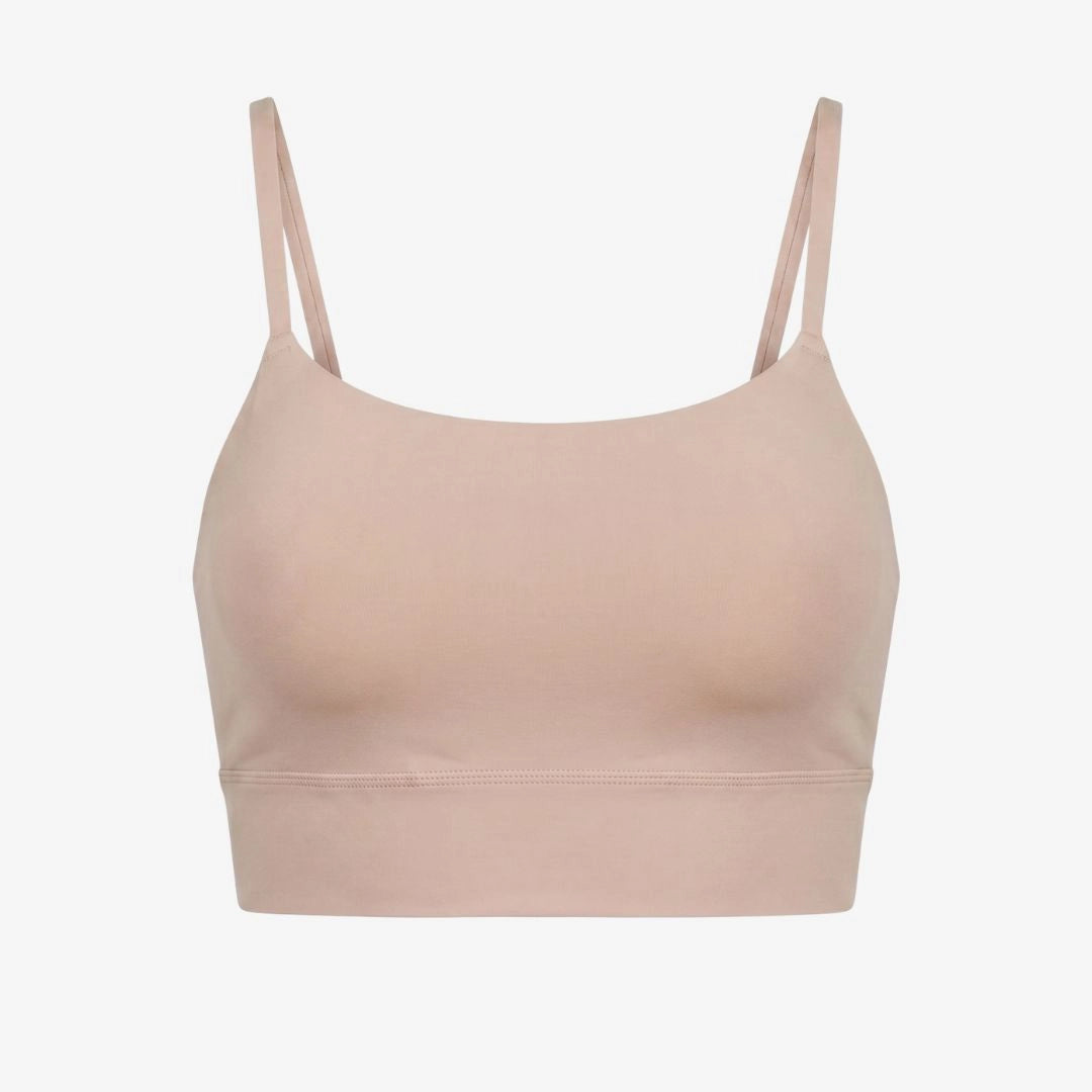 snocks-microfiber-seamless-bralette-beige-damen image 1