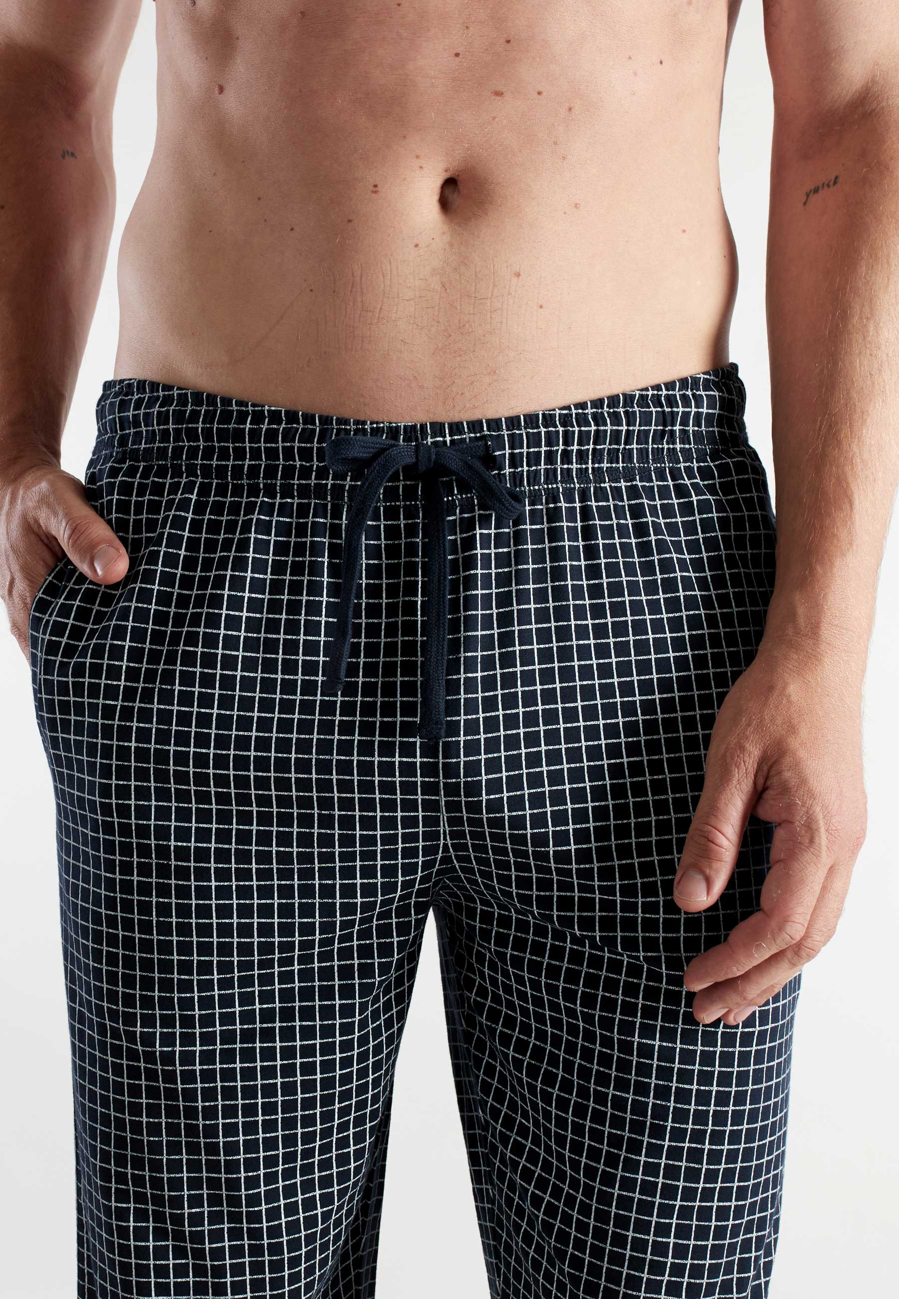 ceceba-herren-lange-hose-blau-bedruckt-single-jersey-aus-baumwolle-f-r-hei-e-tag image 4