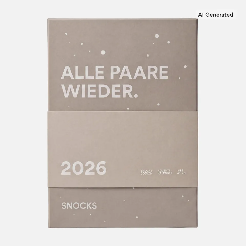 snocks-socken-adventskalender-2026-24-paar-sneaker-socken-unisex image 1