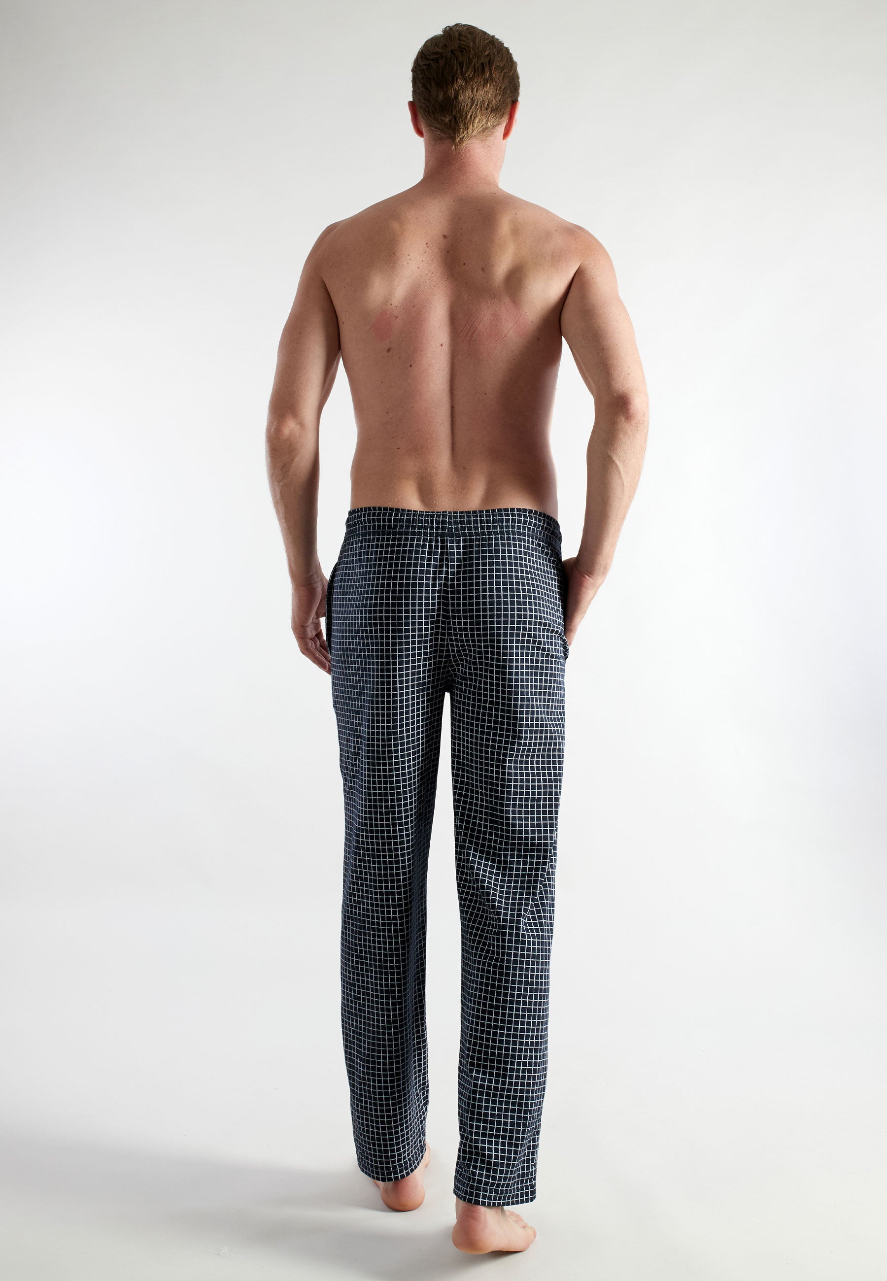 ceceba-herren-lange-hose-blau-bedruckt-single-jersey-aus-baumwolle-f-r-hei-e-tag image 3