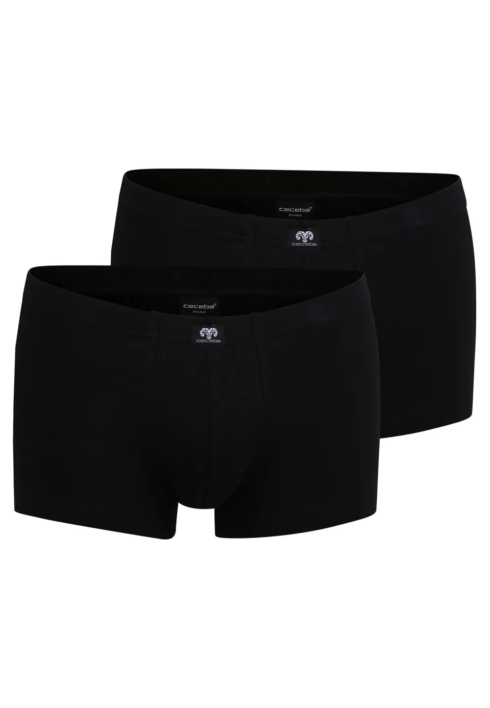 ceceba-herren-pants-schwarz-uni-2er-pack-konvex image 1
