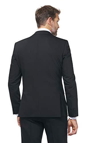 digel-damian-s-modern-fit-sakko-schwarz-mit-teilungsnaht image 8