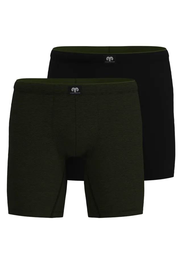 ceceba-herren-long-pants-gr-n-quergestreift-2er-pack image 1