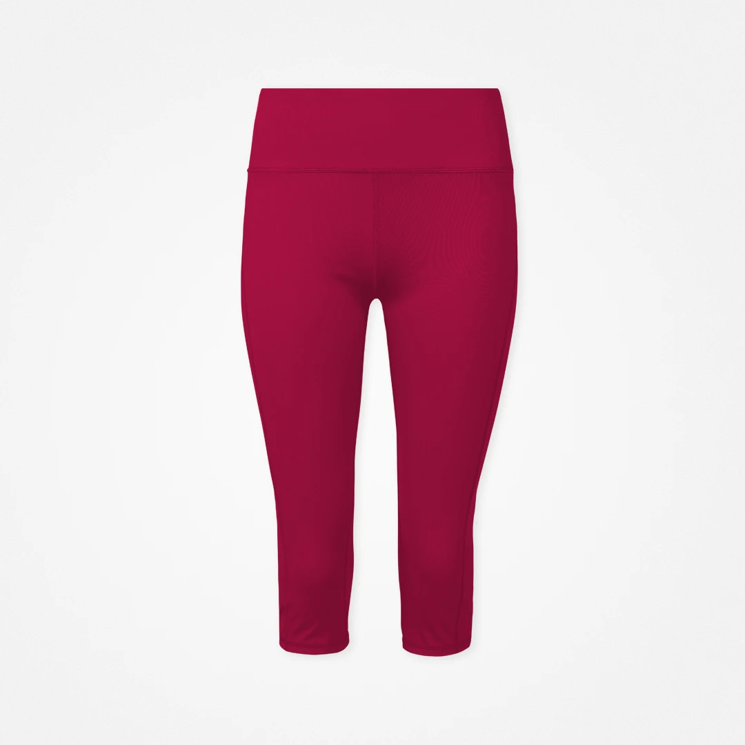 snocks-capri-leggings-high-waist-damen-grape image 1
