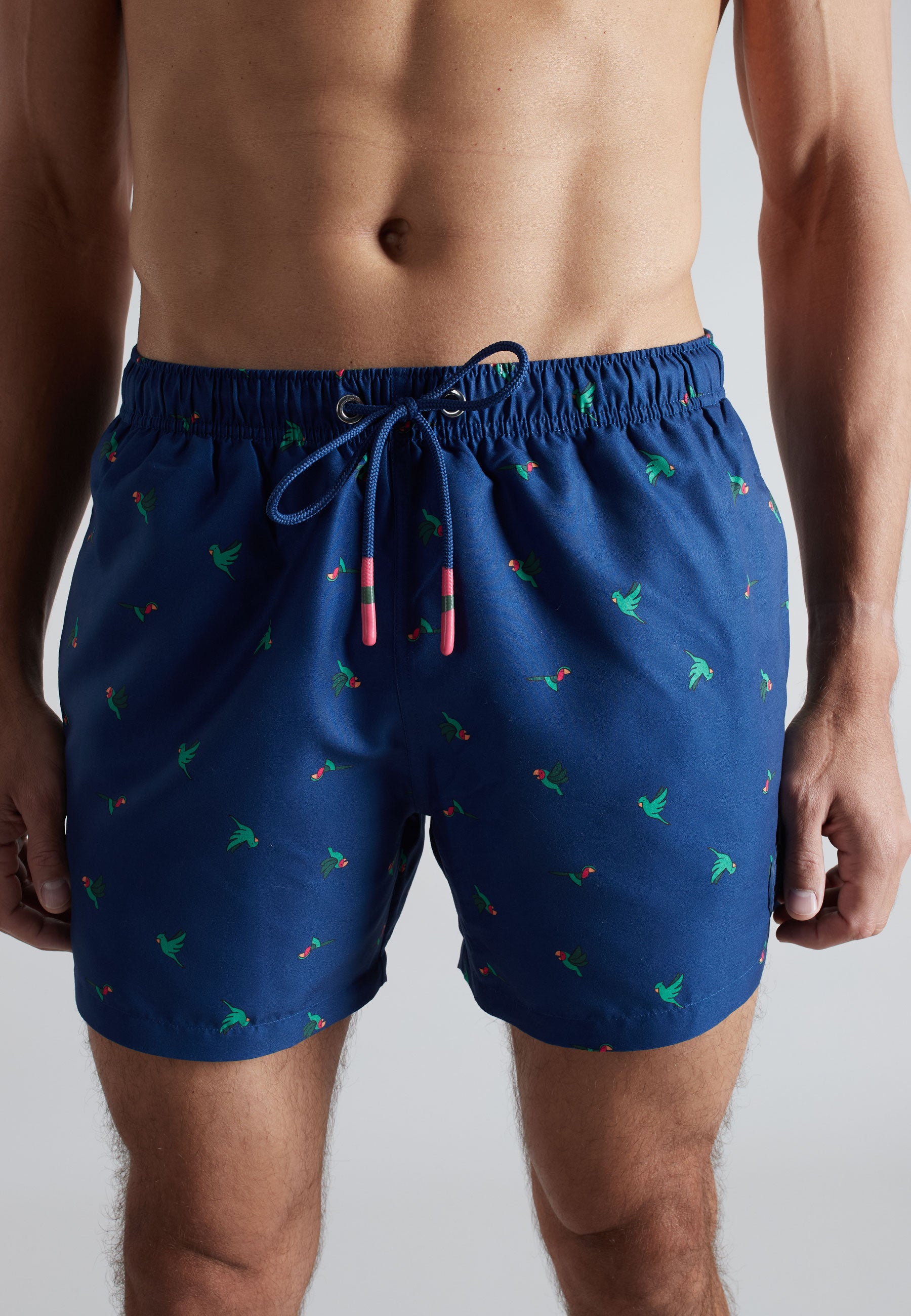 ceceba-herren-badeshorts-blau-bedruckt image 4