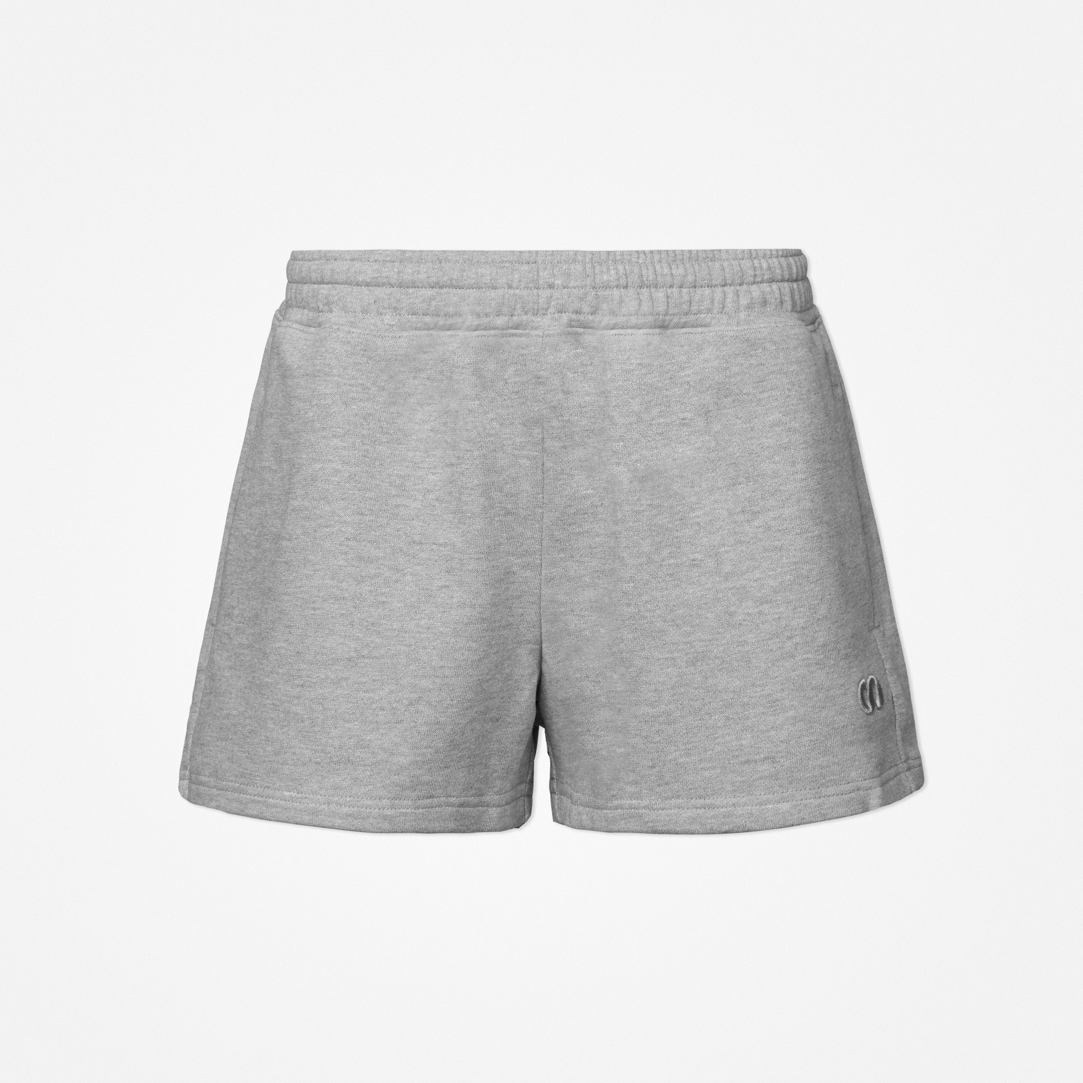 snocks-sweatshorts-damen-hellgrau image 1