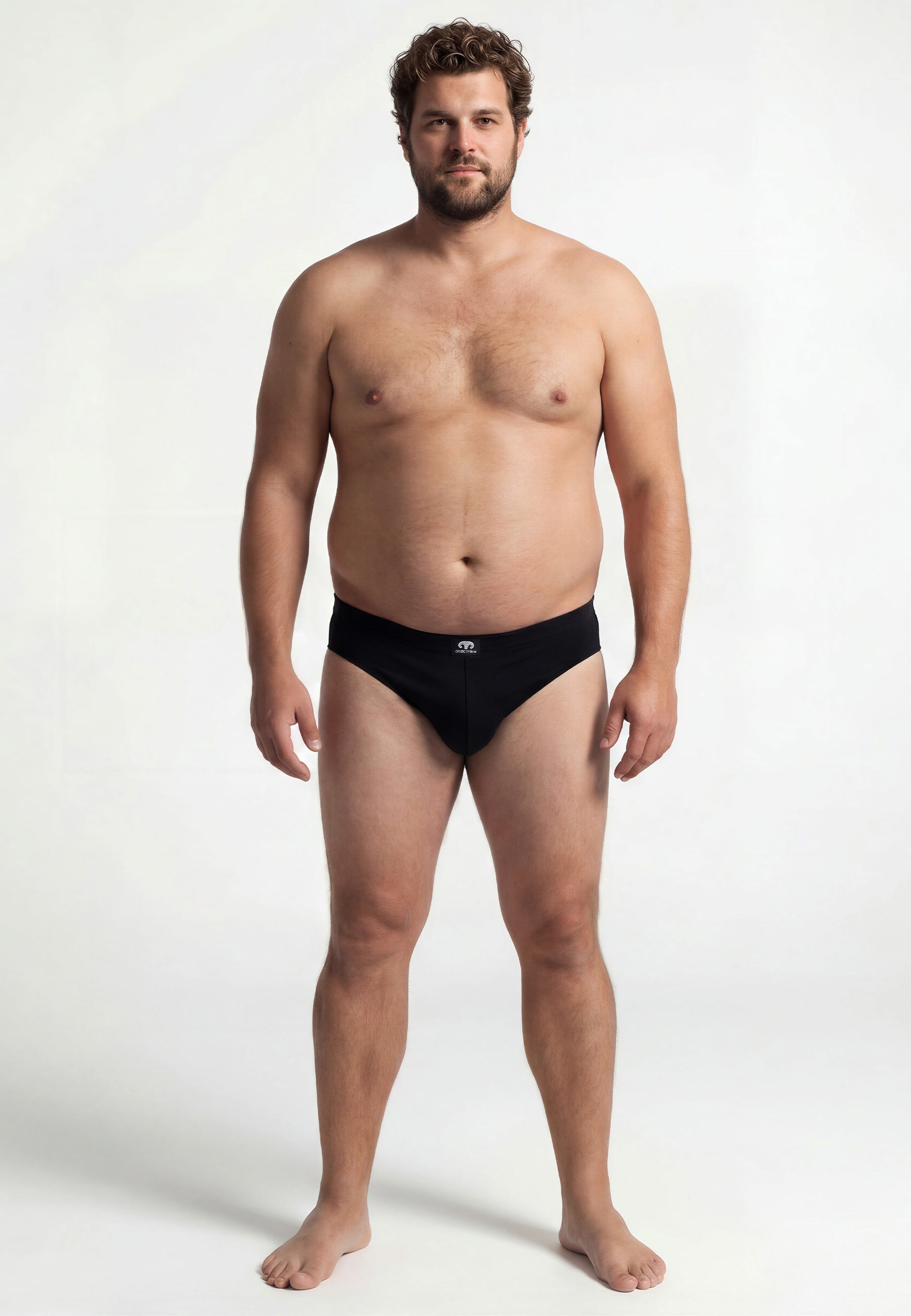 ceceba-herren-slip-schwarz-uni-3er-pack-konvex-serie image 2