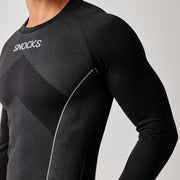 snocks-thermo-unterhemd-herren-mit-daumenloch-schwarz image 4