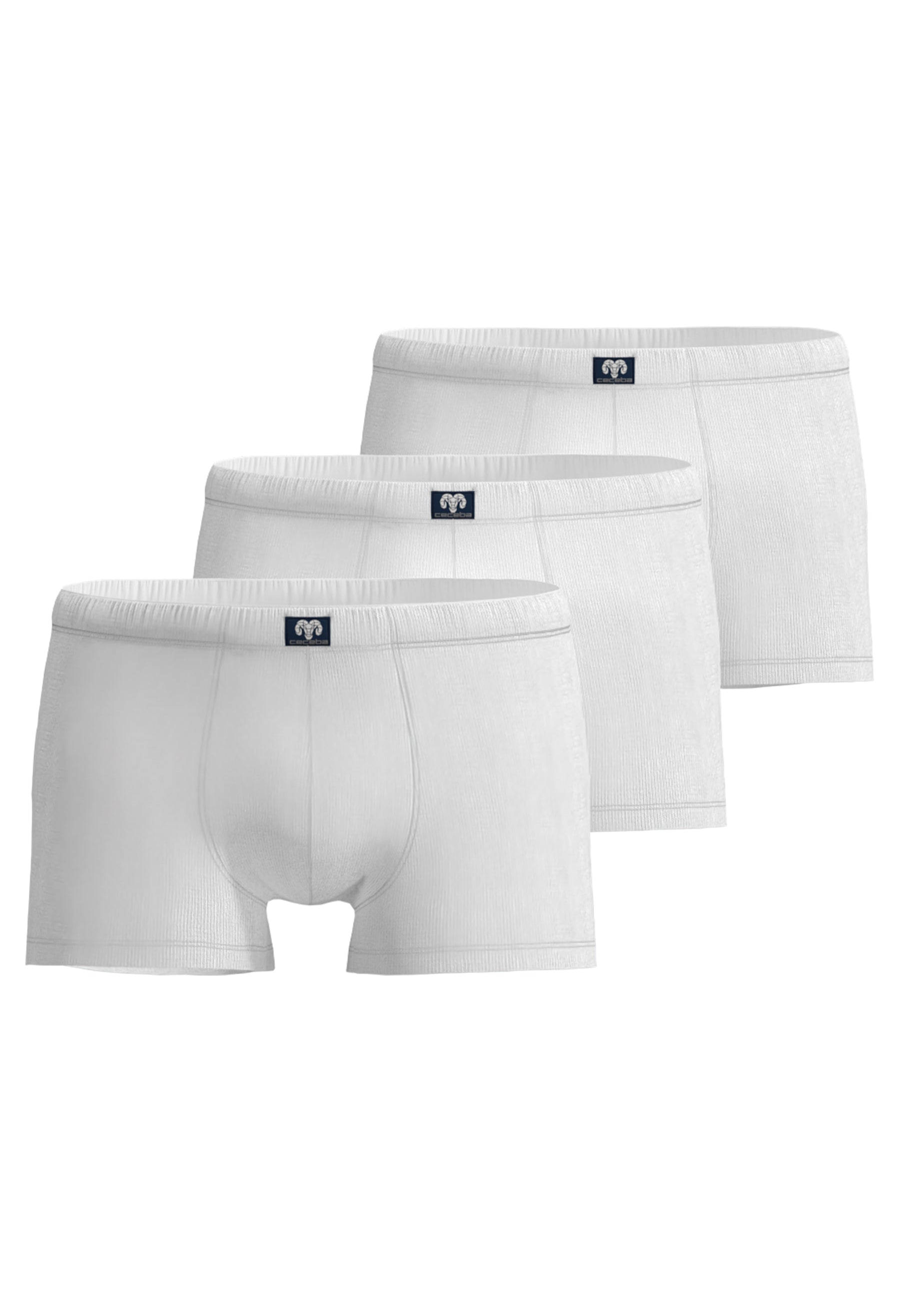 ceceba-herren-pants-wei-uni-3er-pack-l-ngeres-bein-in-runddose image 1