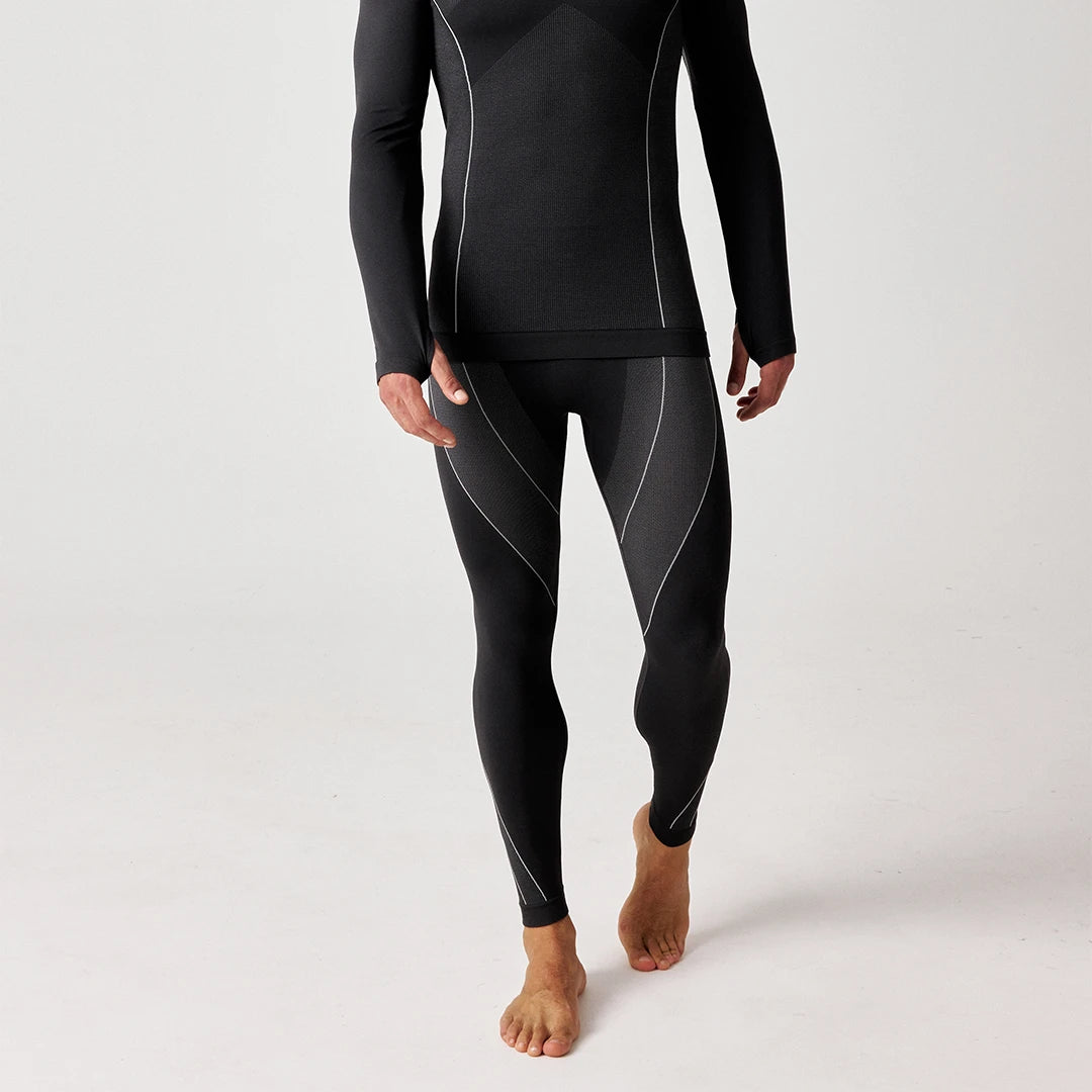 snocks-thermounterhose-herren-schwarz-enge-winterhose image 2