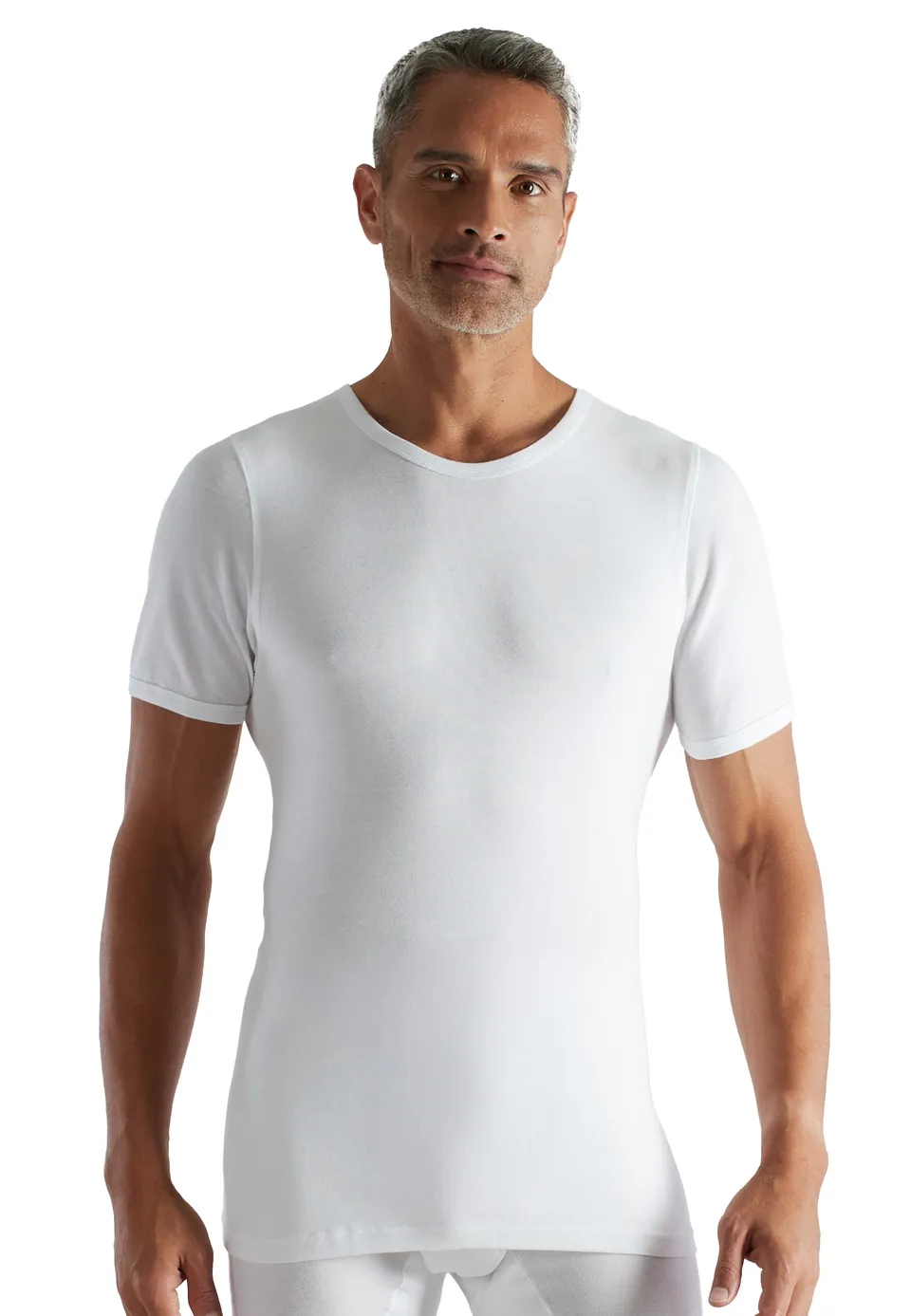ceceba-herren-t-shirt-wei-uni image 1