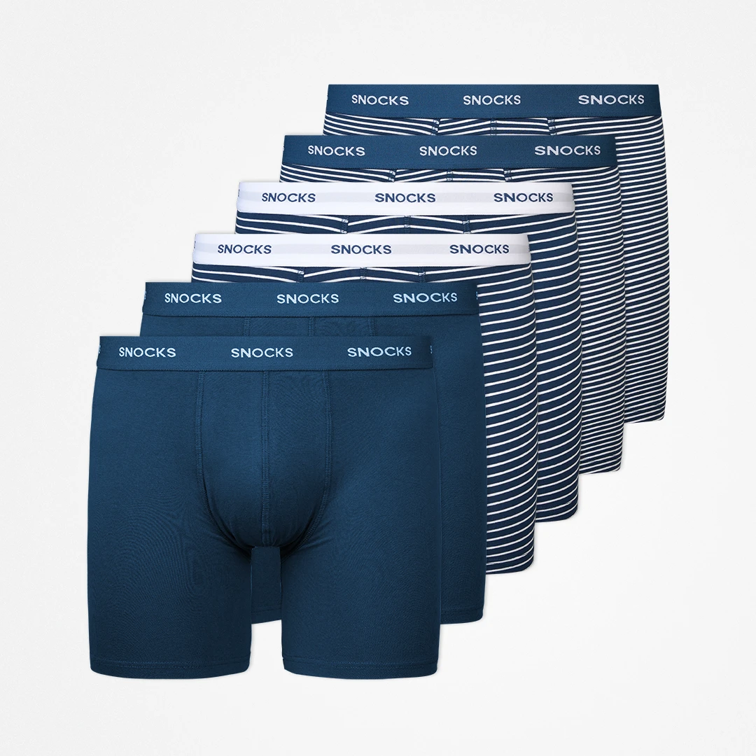 snocks-lange-boxershorts-herren-streifen-blau-bio-baumwolle image 1