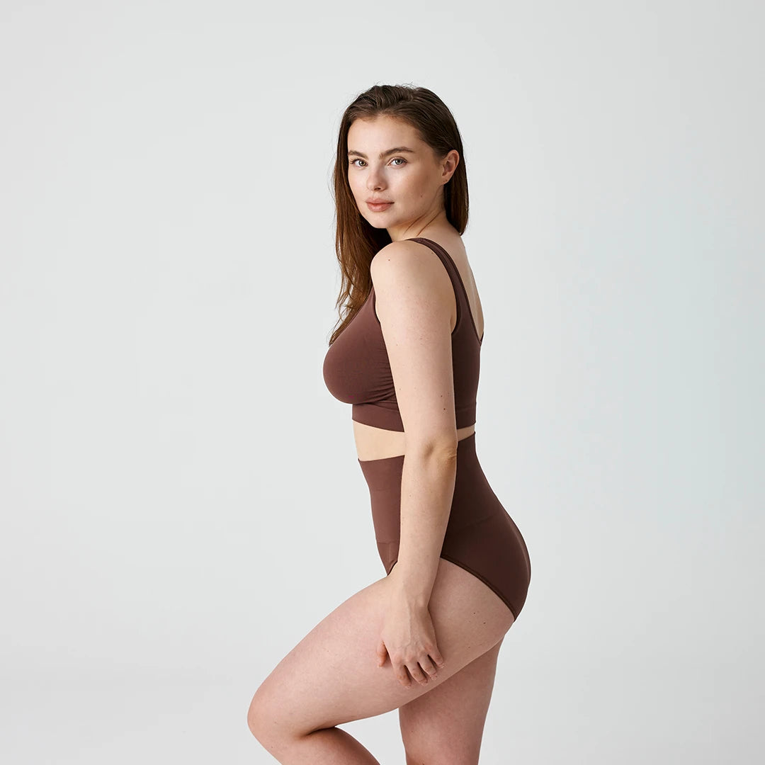 snocks-shaping-slip-braun-shapewear-slip-damen image 4