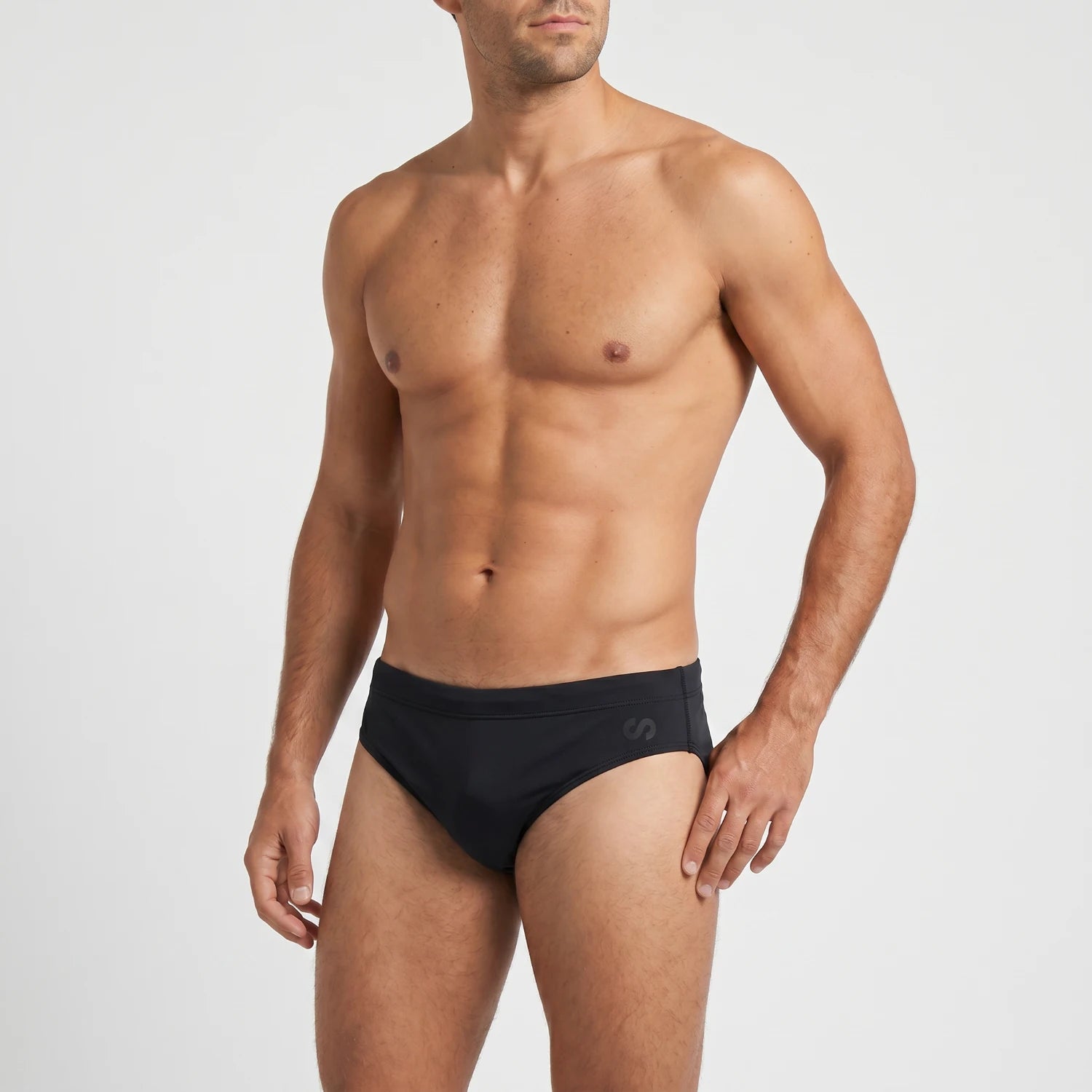 snocks-badeslip-herren-badehose-schwarz image 5