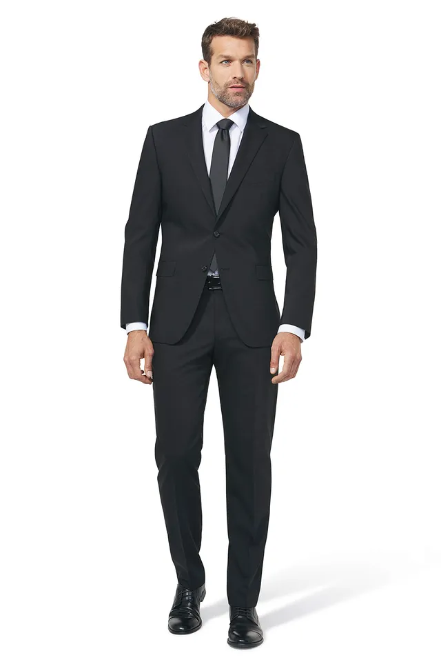 digel-damian-s-modern-fit-sakko-schwarz-mit-teilungsnaht image 1