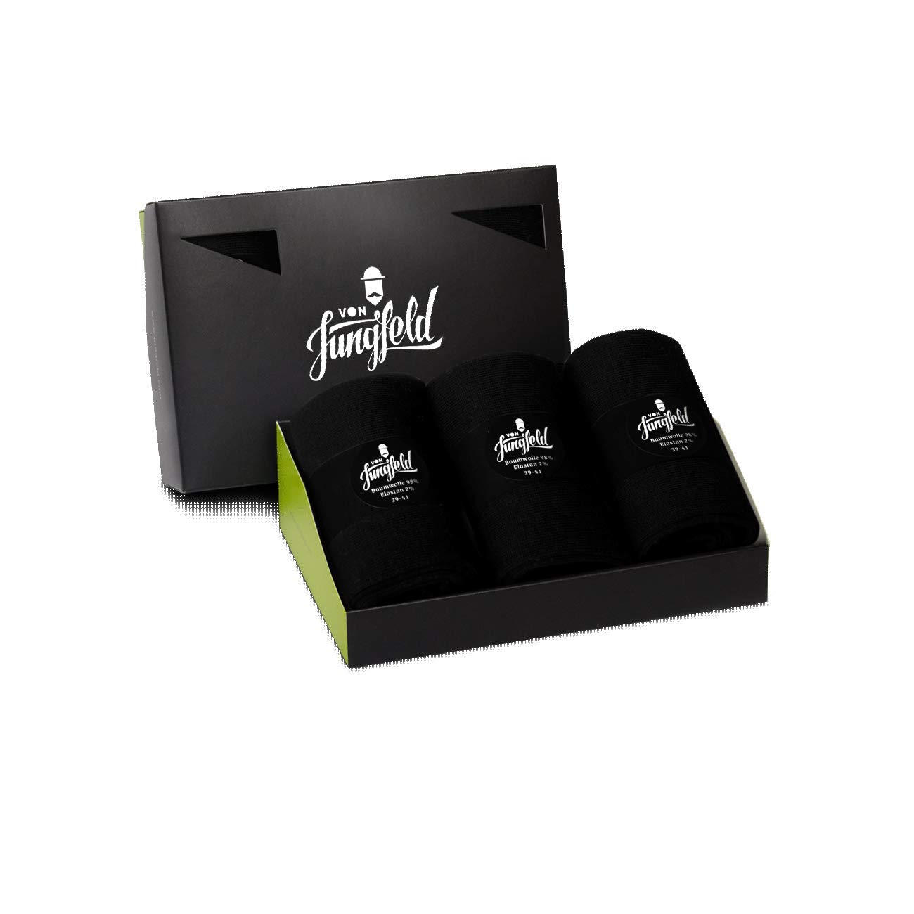 von-jungfeld-classic-socken-3er-set-bio-baumwolle-gr-39-46-2 image 2