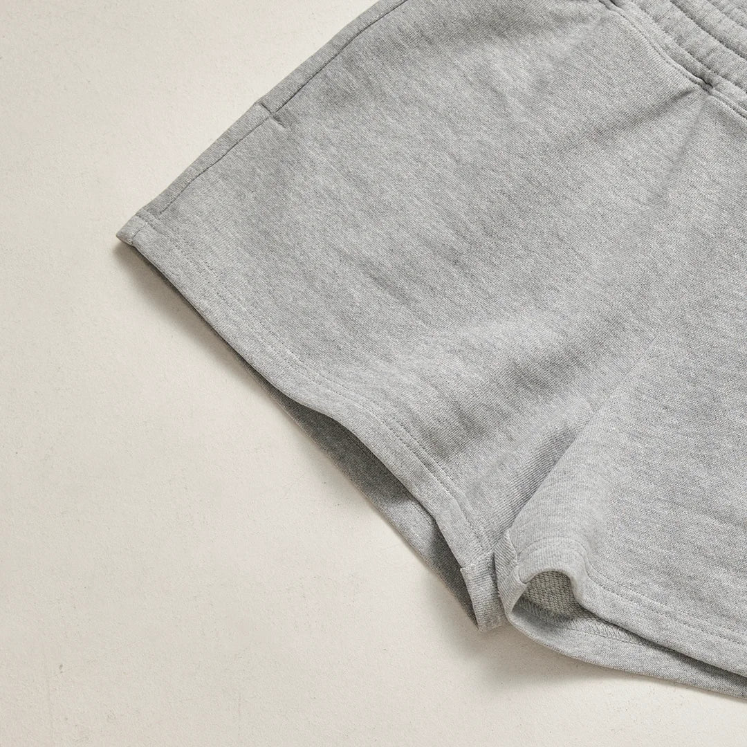 snocks-sweatshorts-damen-hellgrau image 6