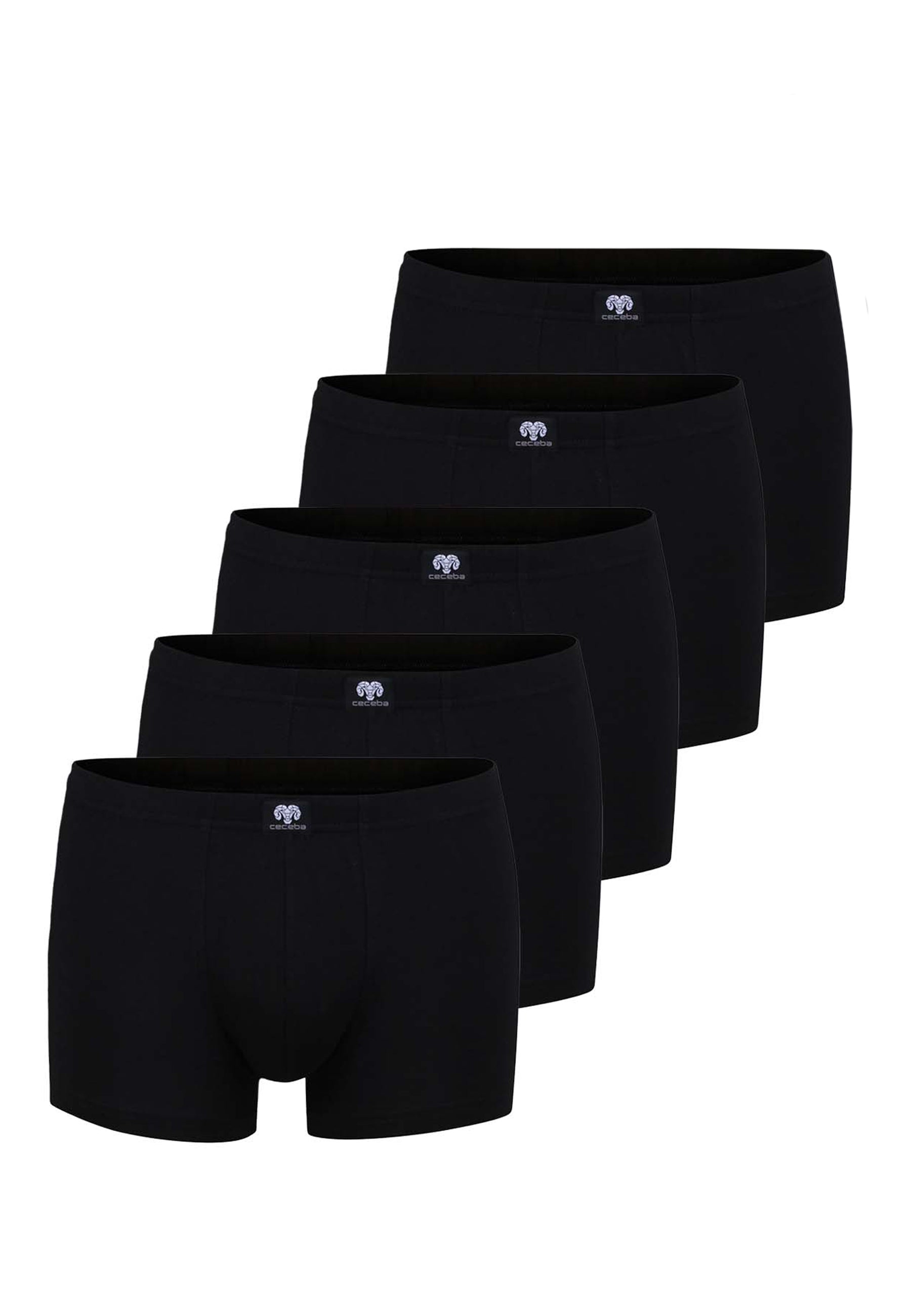 ceceba-herren-pants-schwarz-uni-10er-pack-single-jersey-mit-elasthan image 1