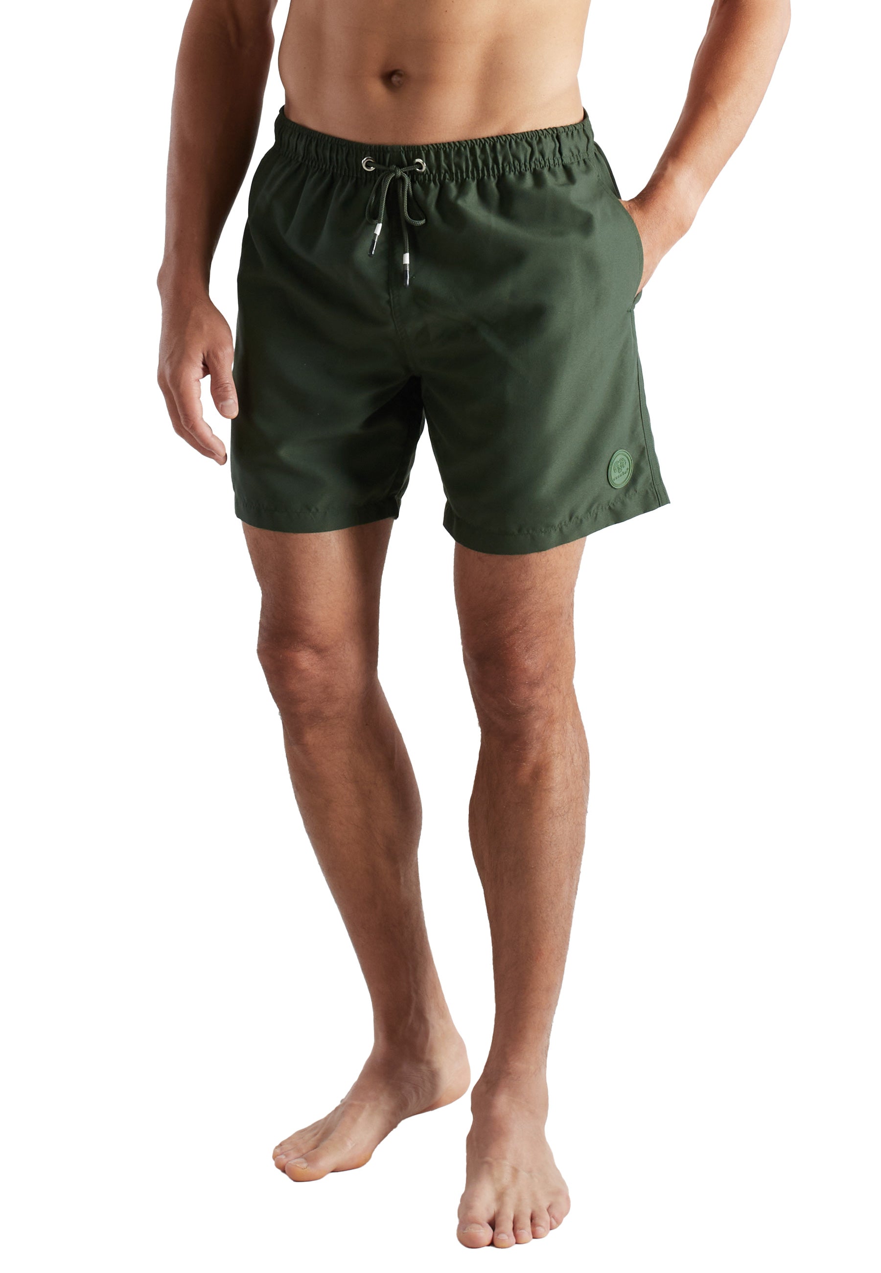 ceceba-herren-badeshorts-gr-n-uni image 1