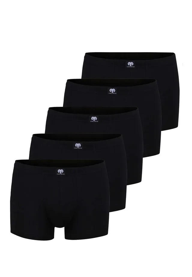ceceba-herren-pants-schwarz-uni-10er-pack-single-jersey-mit-elasthan image 1