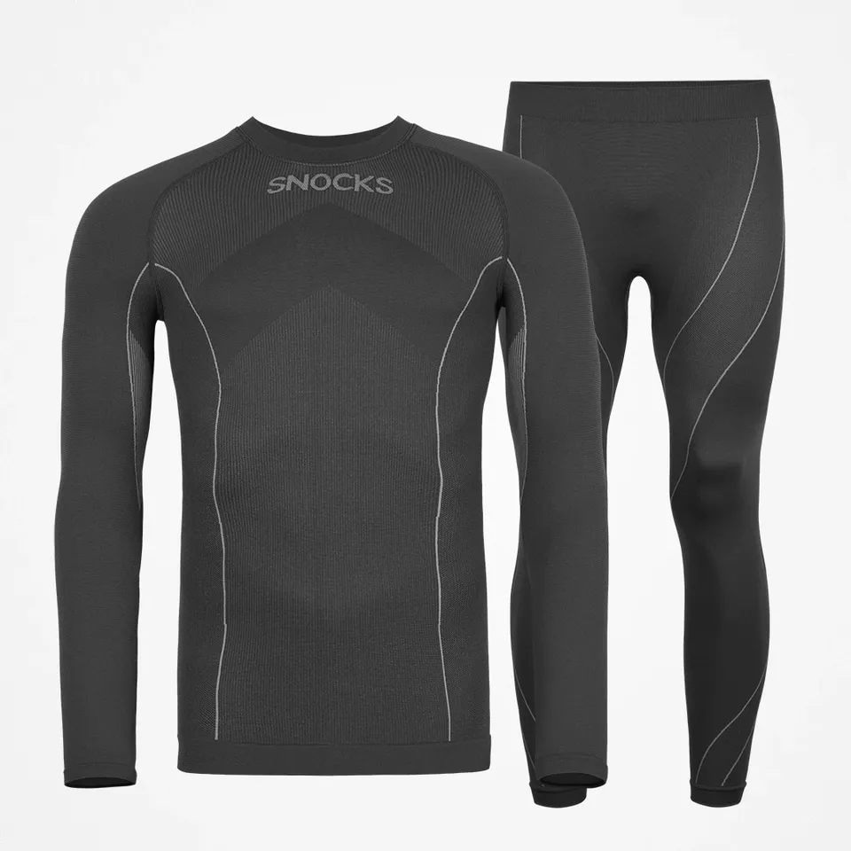 snocks-thermounterw-sche-herren-grau-mit-daumenloch-set image 1