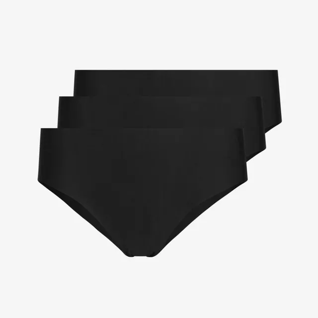 snocks-microfiber-high-waist-seamless-hipster-damen-schwarz image 1