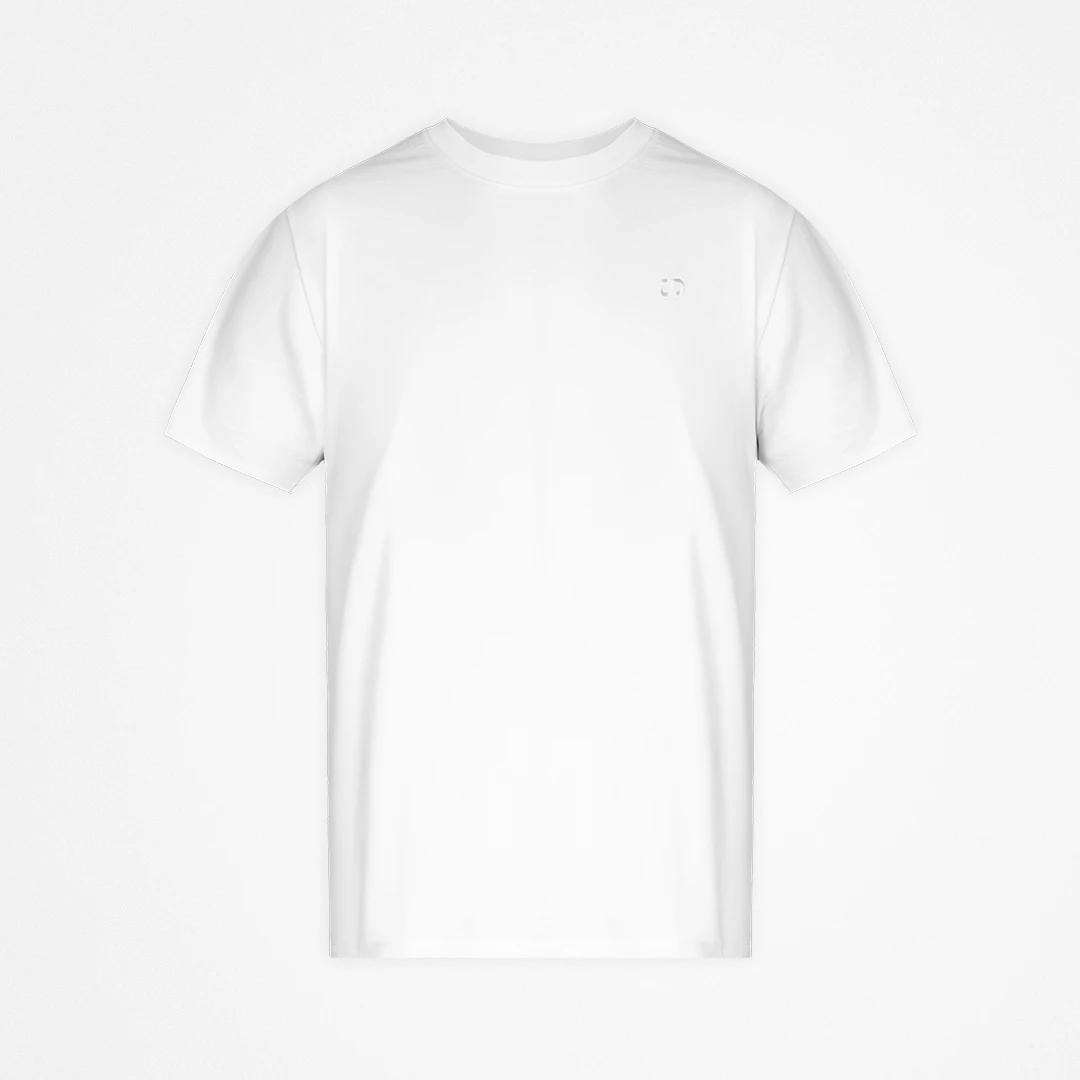 snocks-basic-t-shirt-herren-wei image 8