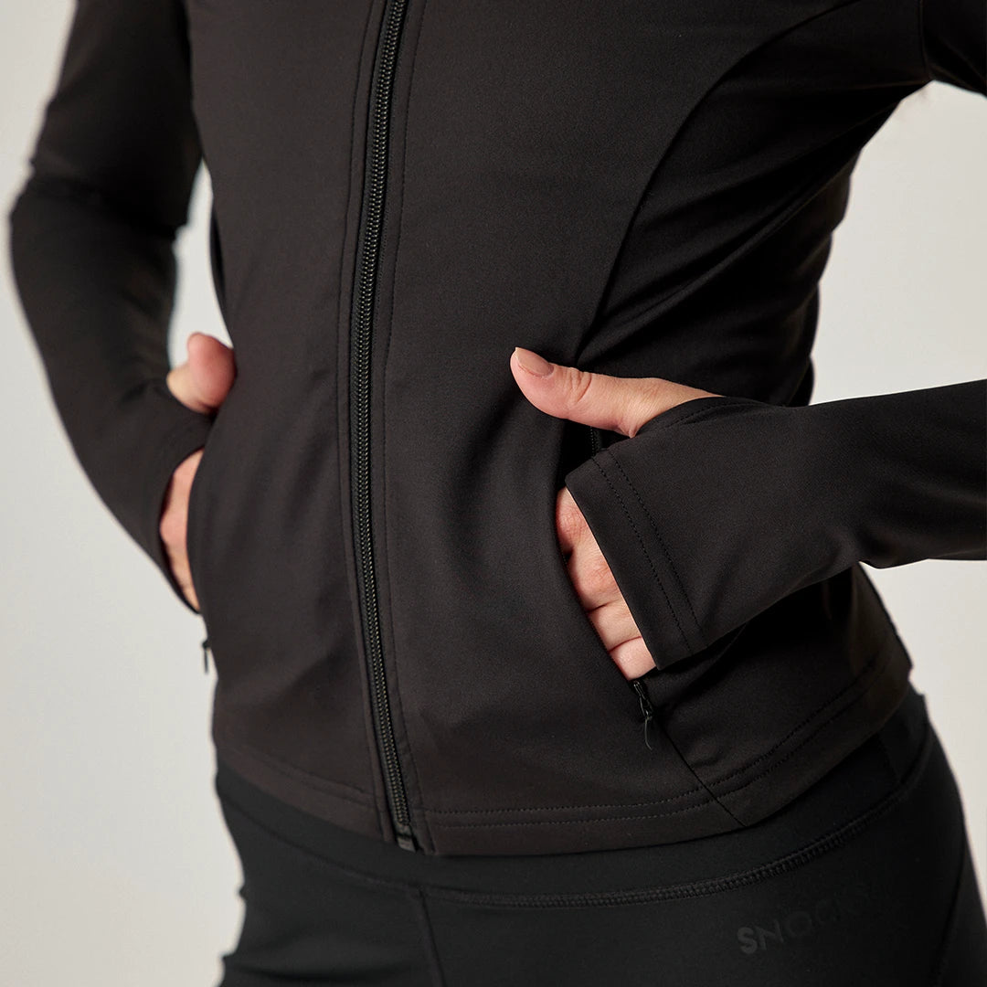snocks-sportjacke-damen-mit-rei-verschluss-schwarz-active-running-jacke image 6