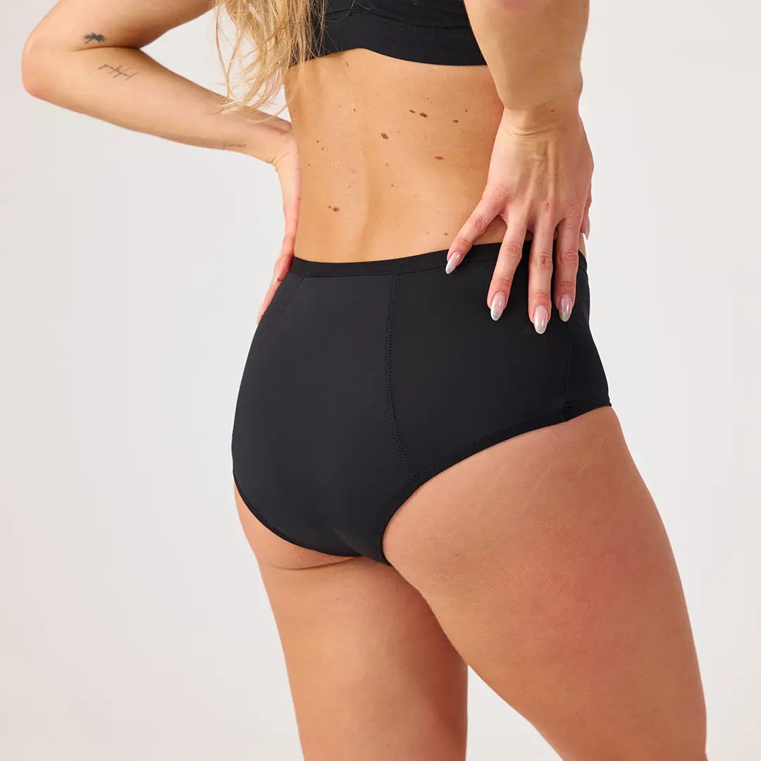 snocks-perioden-high-waist-slip-strong-damen-schwarz image 7