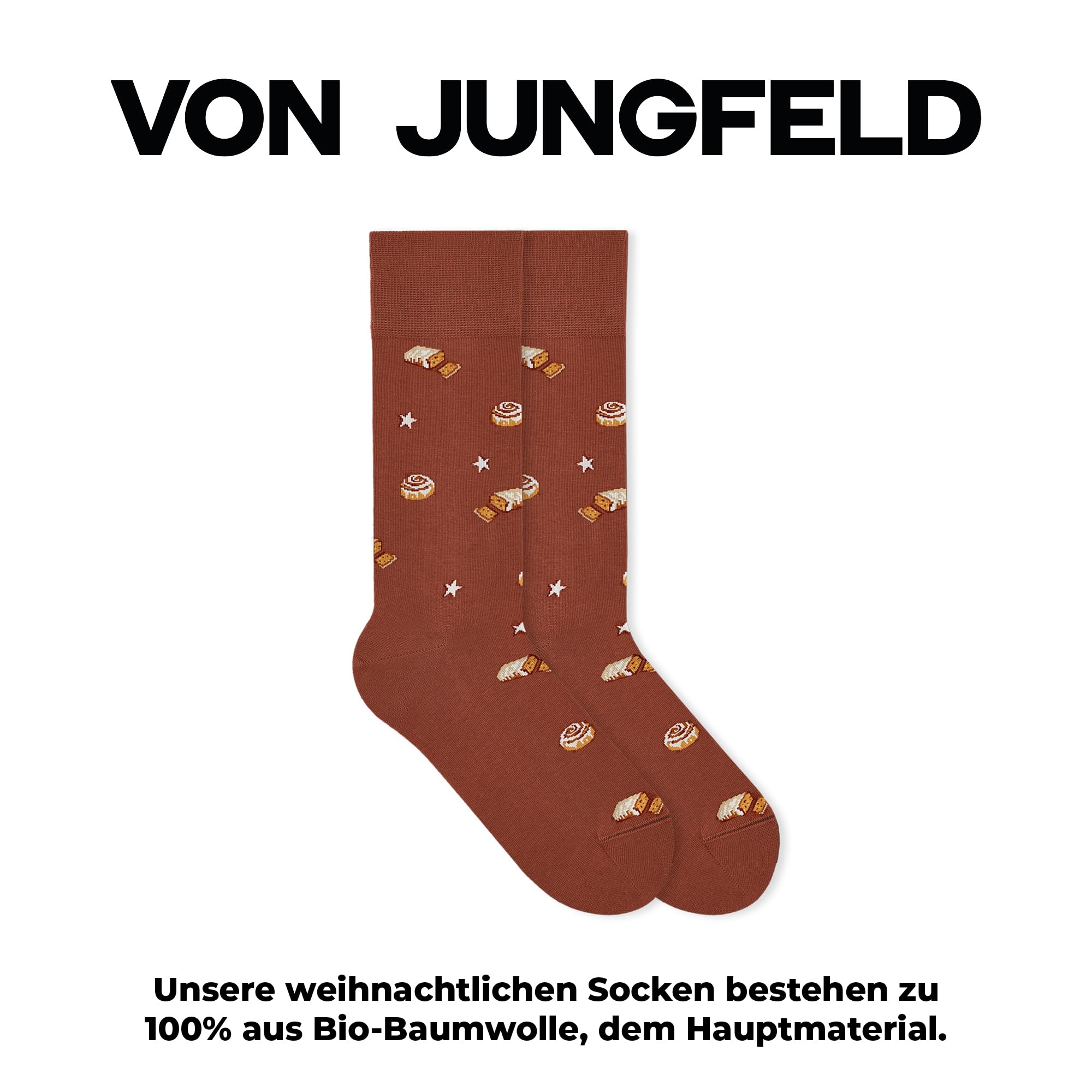 von-jungfeld-wintersocken-festive-icons-motivsocken-bunt-35-46 image 2