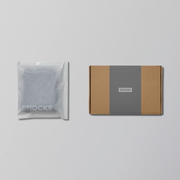 snocks-calze-da-lavoro-di-alta-qualit-schwarze-business-socken-mit-wei-en-akzent image 7