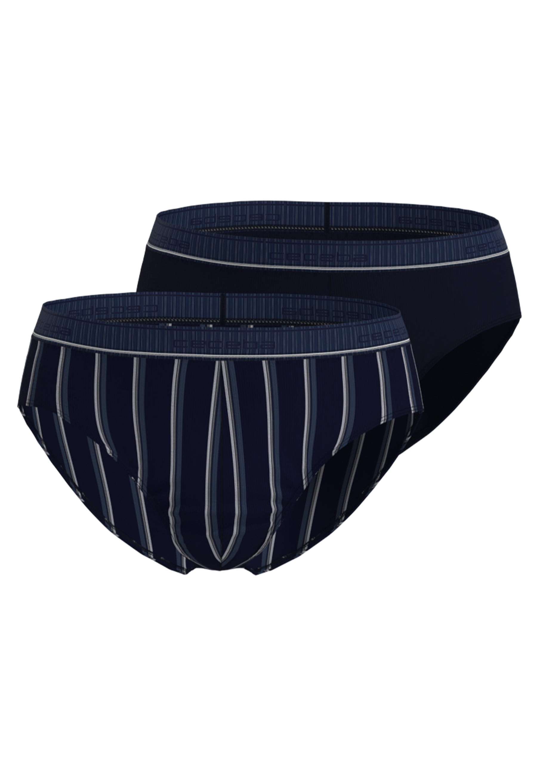 ceceba-herren-slip-blau-l-ngsgestreift-2er-pack-bambus image 1