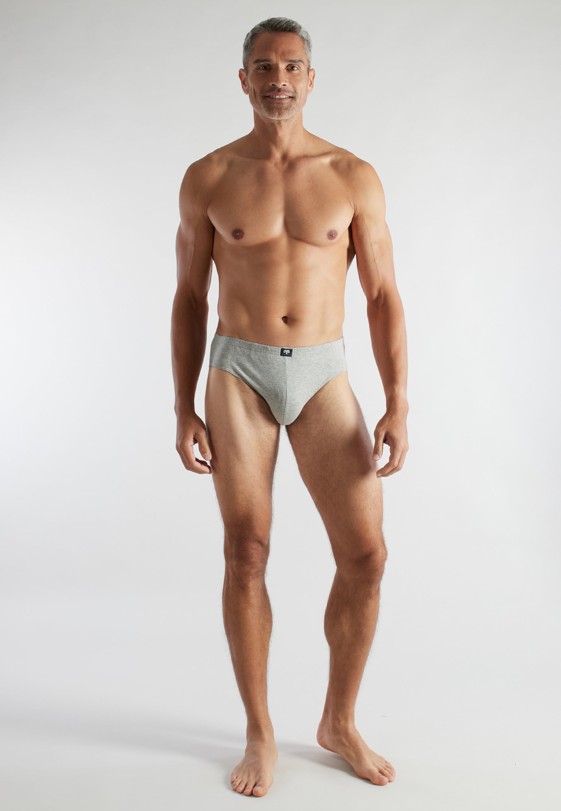 ceceba-herren-slip-grau-uni-5er-pack image 2