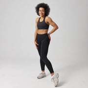 snocks-seamless-legging-taille-haute-noir-high-waist-schwarz image 2