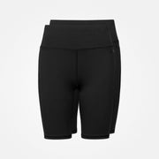 snocks-damen-radler-shorts-schwarz-biker-shorts-75-polyester image 2