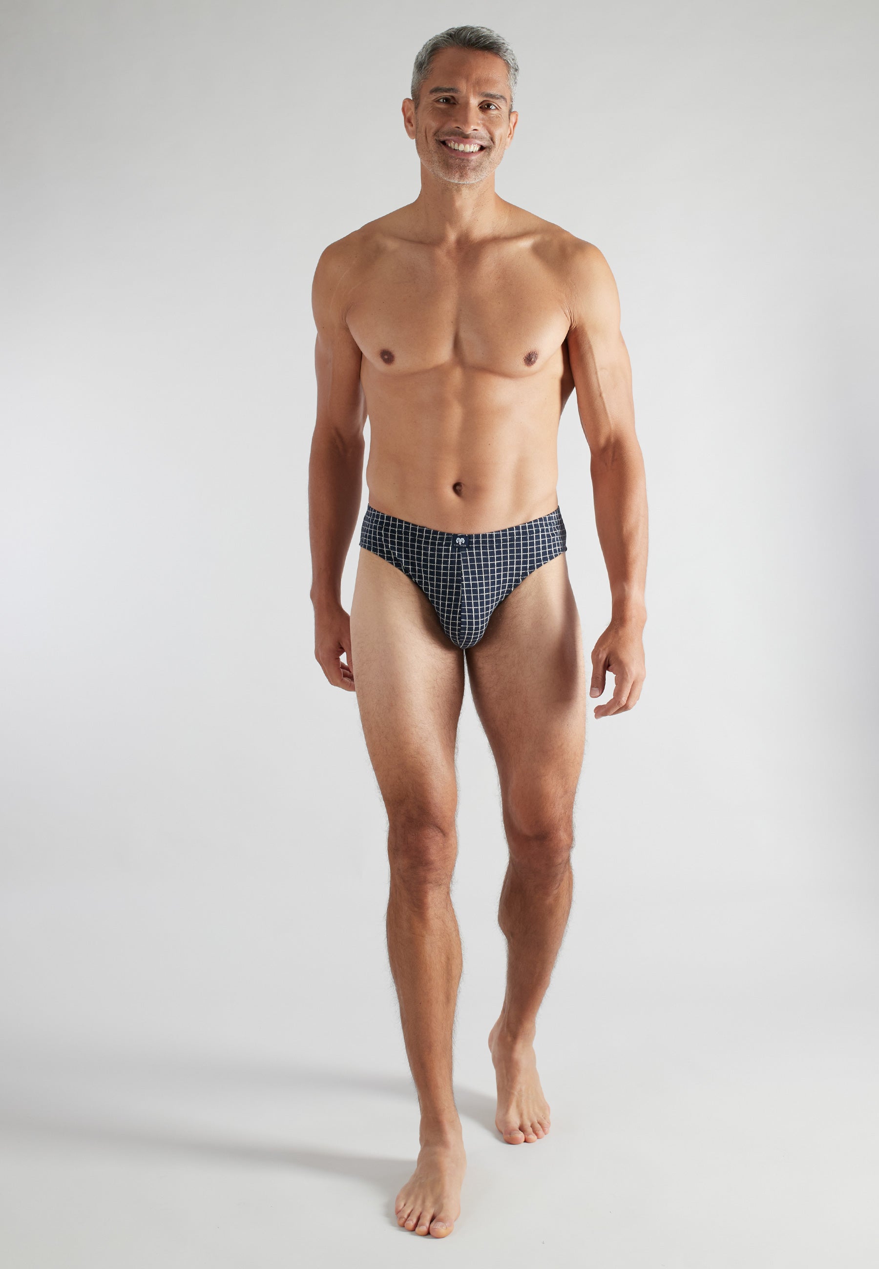 ceceba-herren-slip-blau-l-ngsgestreift-3er-pack image 2