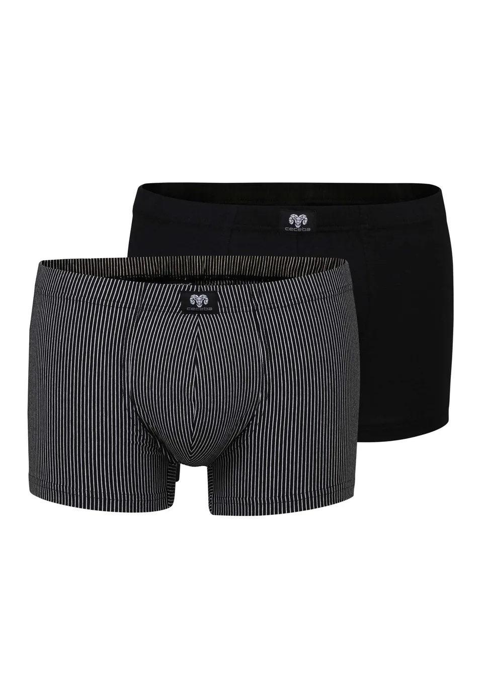 ceceba-herren-pants-schwarz-l-ngsgestreift-2er-pack image 1