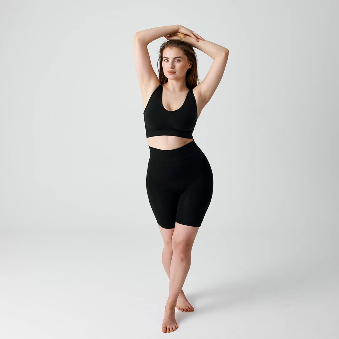 snocks-shaping-shorts-damen-schwarz-shapewear image 8