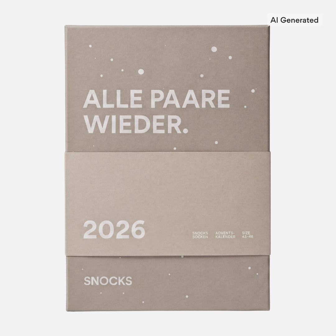 snocks-socken-adventskalender-2026-24-paar-sneaker-socken-unisex image 1