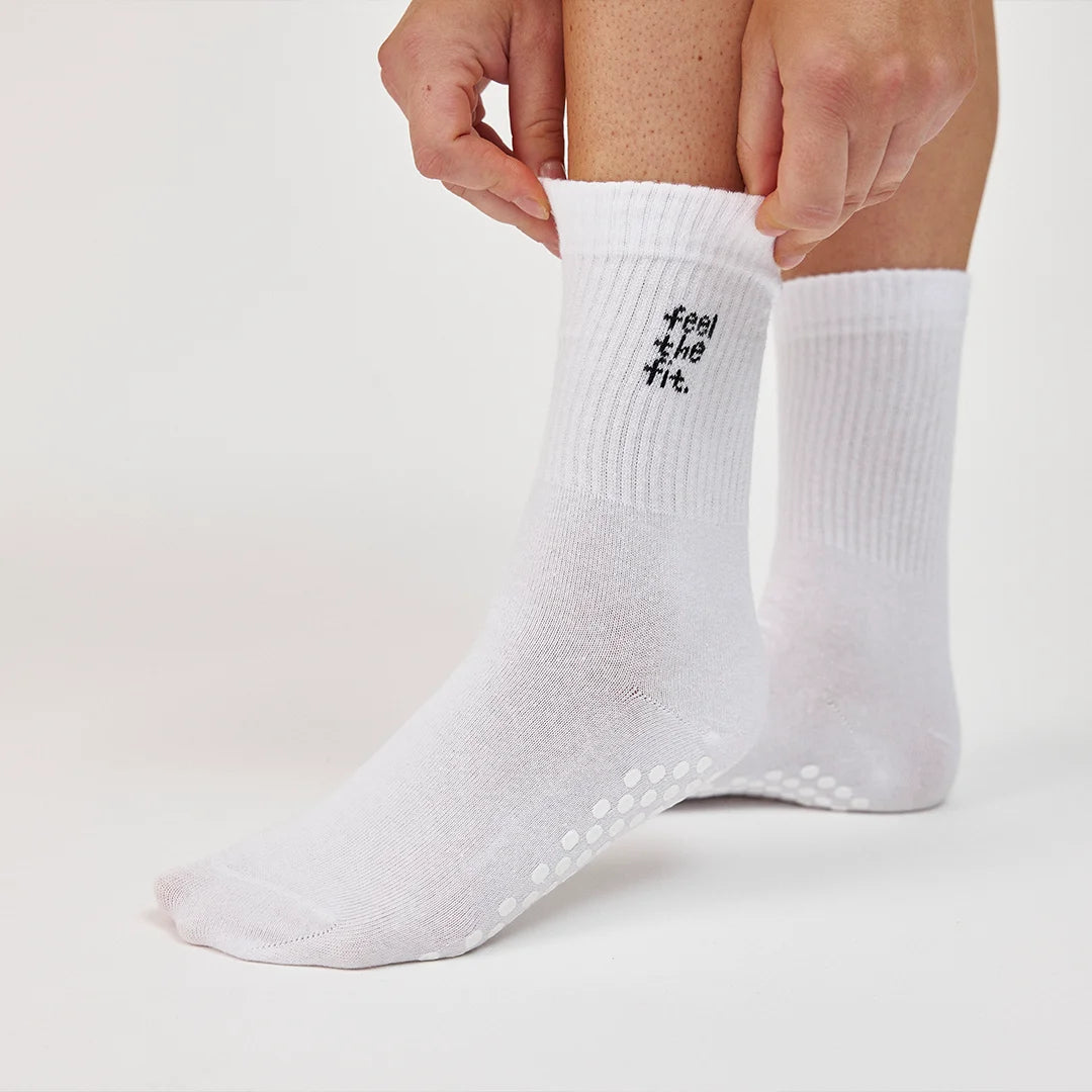 snocks-pilates-socken-wei-logo-anti-rutsch-unisex image 5