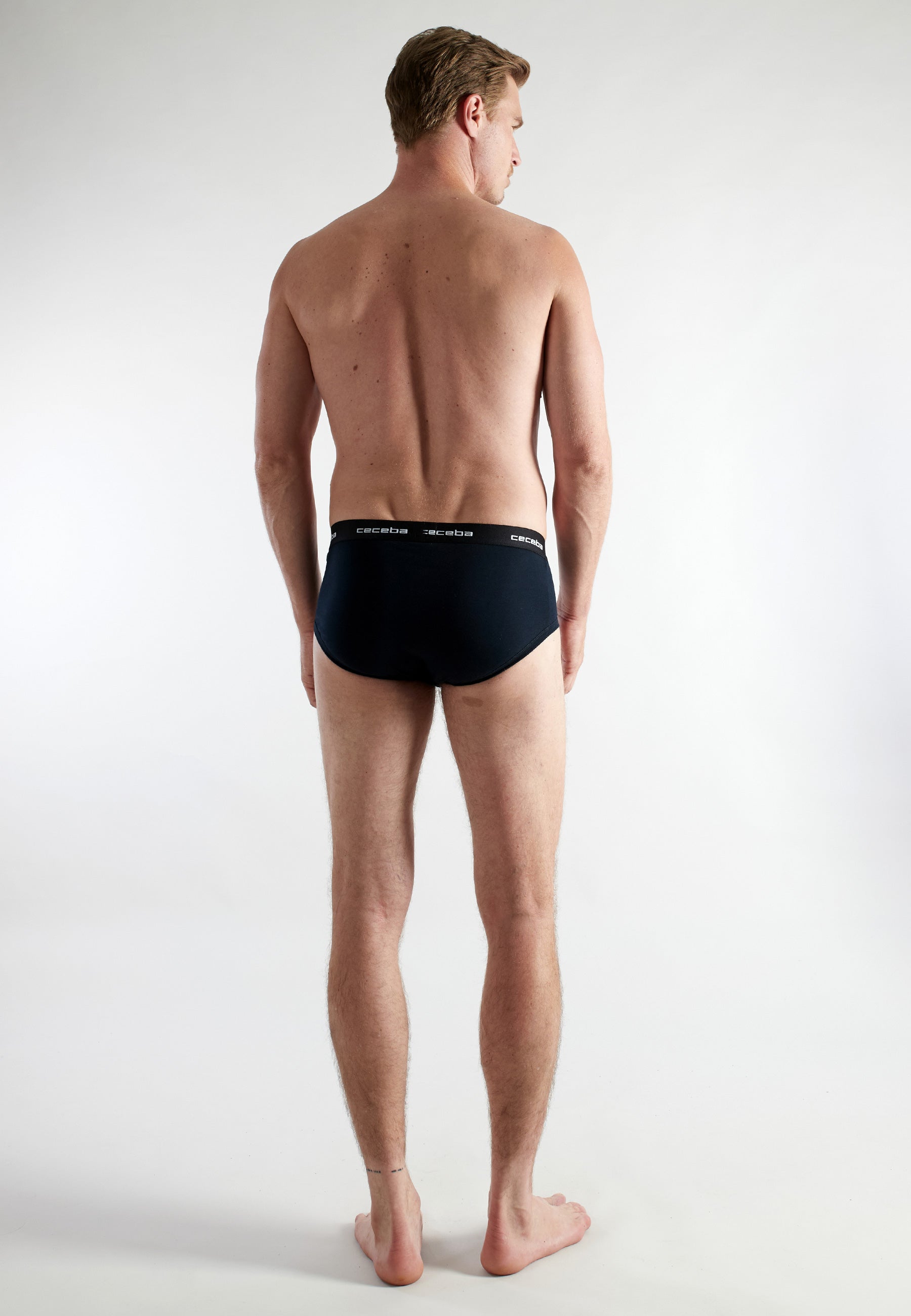 ceceba-herren-slip-schwarz-uni-2er-pack-baumwoll-slip-klassisch image 3