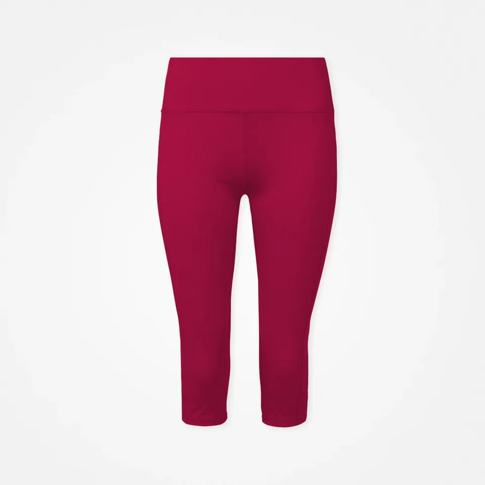 snocks-capri-leggings-high-waist-damen-grape image 1