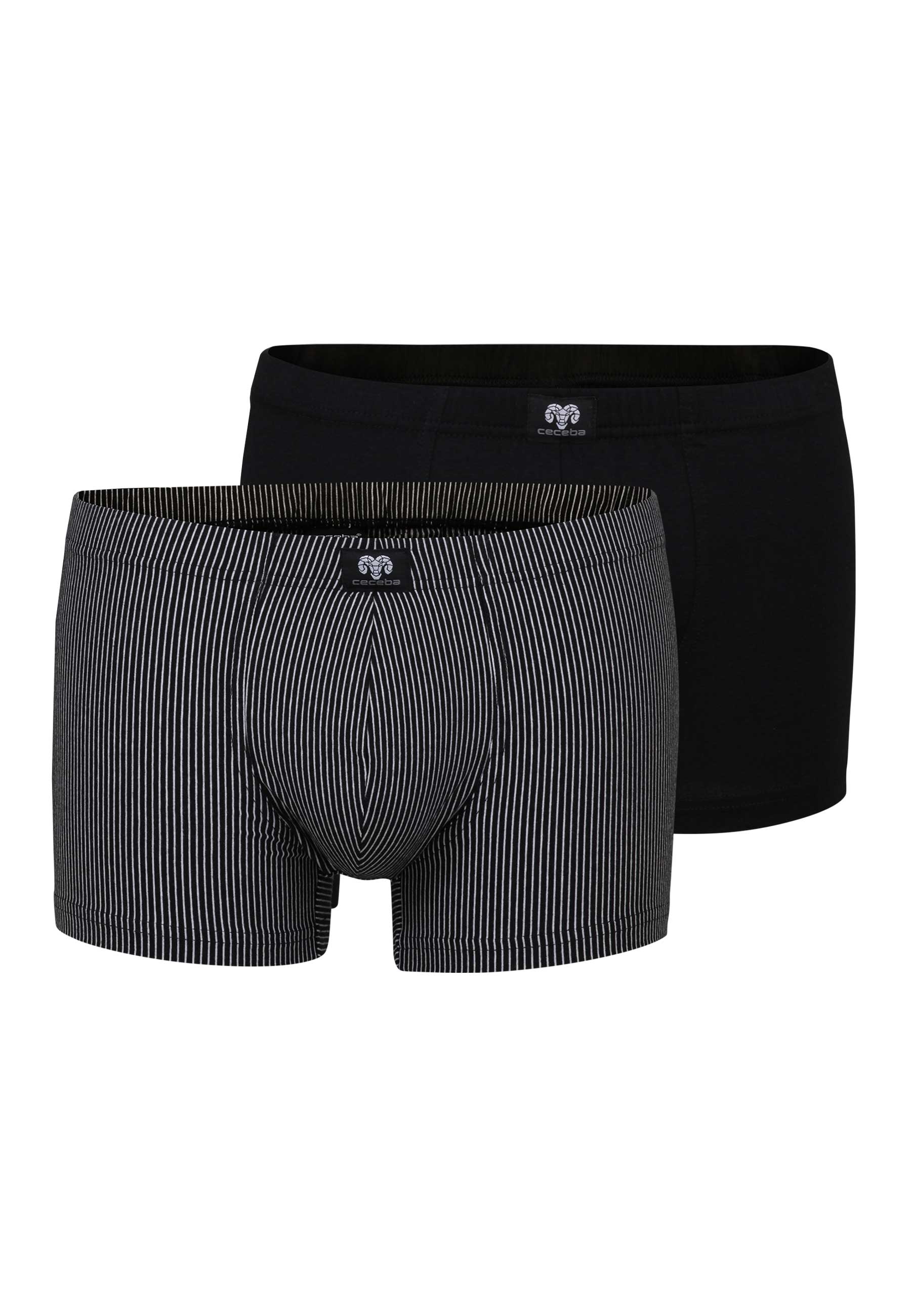 ceceba-herren-pants-schwarz-l-ngsgestreift-2er-pack image 1
