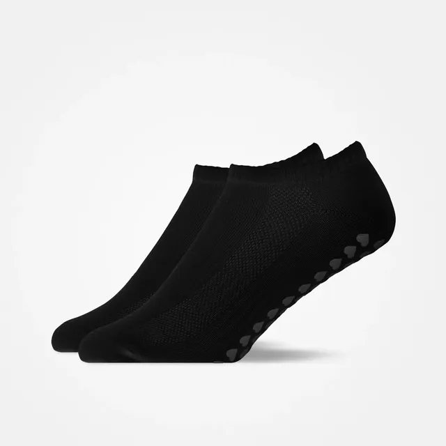 snocks-pilates-socken-kn-chellang-anti-rutsch-socken-schwarz-unisex image 1